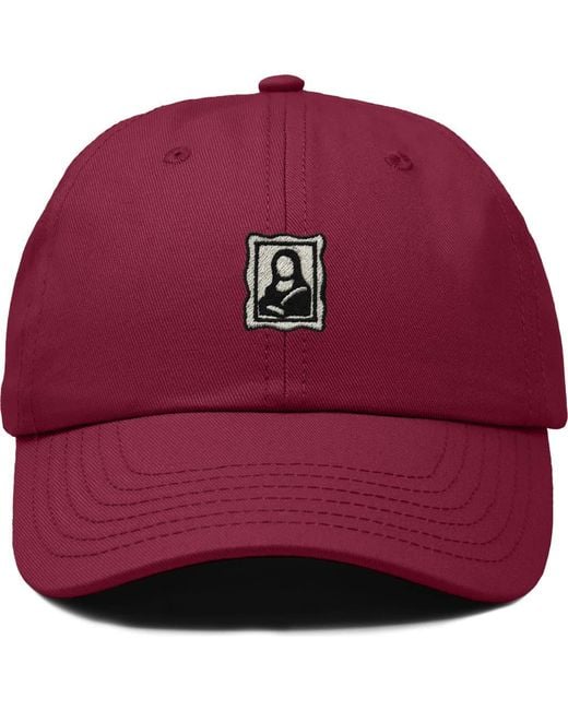 Alix Red Frame Dad Cap