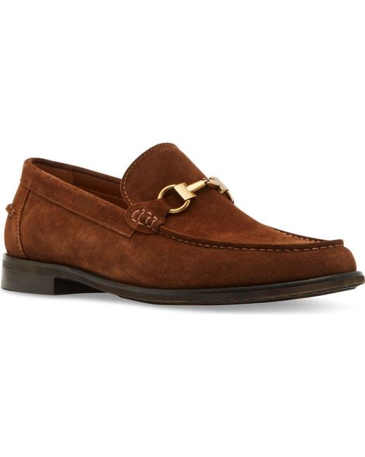 Steve Madden Men's Brown Alfio Bit Loafer