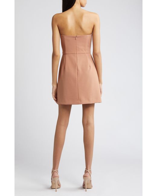 French Connection Multicolor Whisper Strapless Minidress