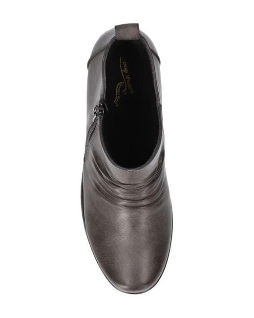 Easy Street Brown Jeanie Bootie