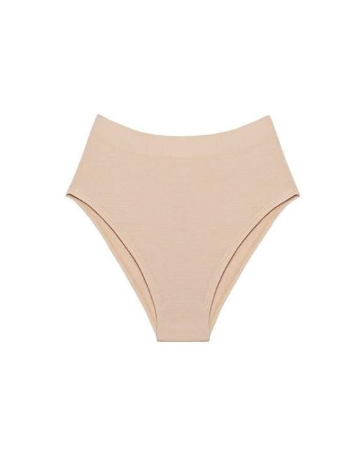 CUUP White The Highwaist High Cut Modal Briefs