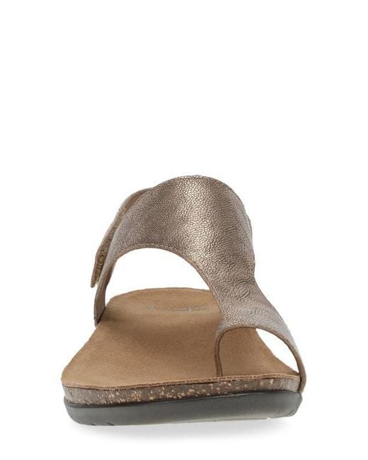 Dansko Brown Reece Sandal
