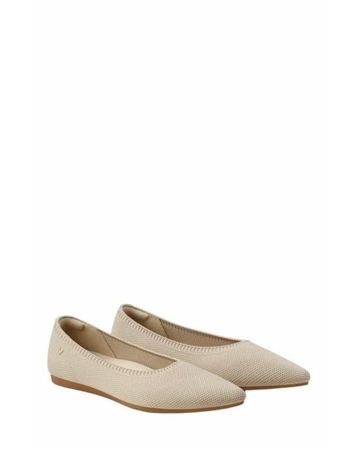 VIVAIA Multicolor Pointed-Toe Ballet Flats