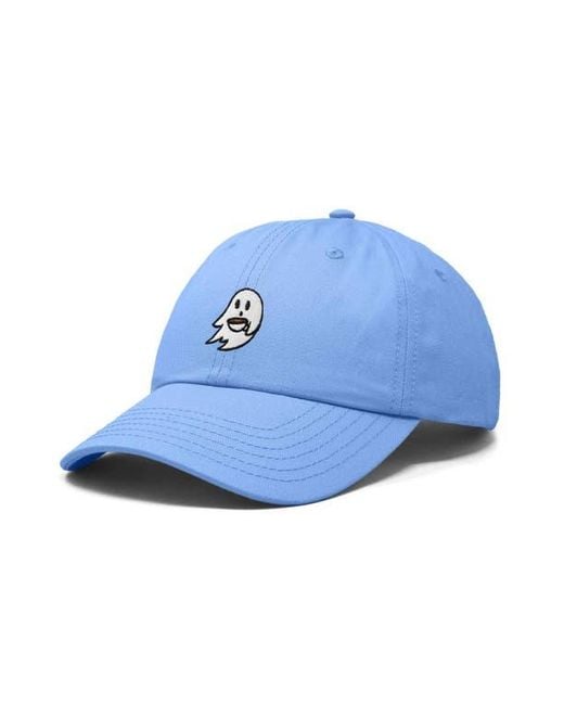Alix Blue Coffee Ghost Embroidered Hat
