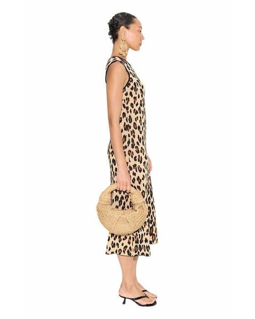 Simon Miller Metallic Raffia Lopsy Bag