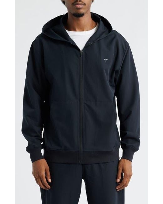 Saint Studio Blue Tempo Tech Zip Jacket for men