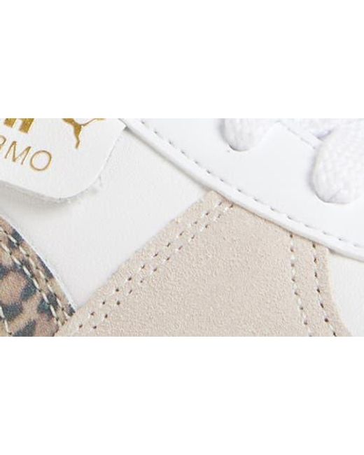 PUMA White Palermo Sneaker
