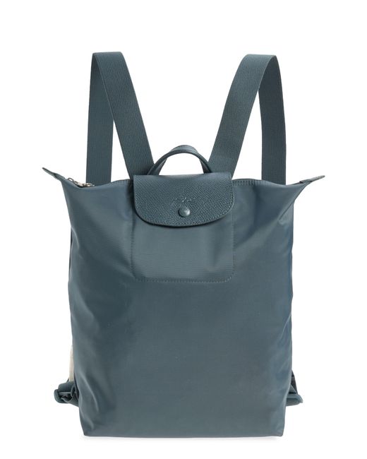 Longchamp Blue Medium Le Pliage One Backpack