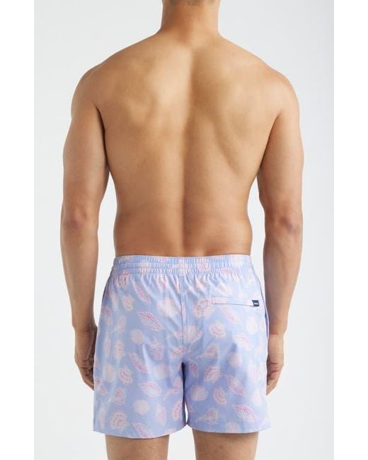 Chubbies Blue Shell Yeahs 5.5-Inch Swim Trunks for men