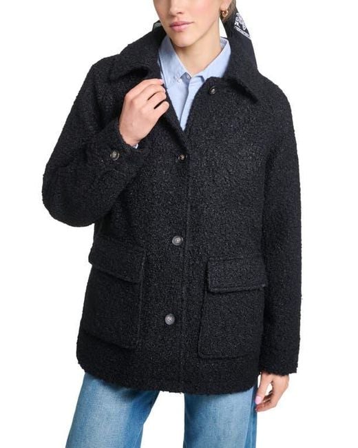 Levi's Black Boucle Shacket