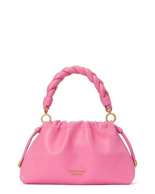 Kate Spade Meringue Leather Crossbody Bag in Pink Lyst