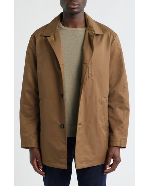Johnston & Murphy Brown Upton Raincoat With Removable Liner for men