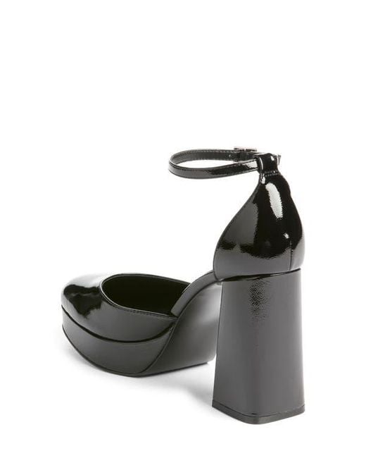BP. Black Journee Ankle Strap Platform Pump