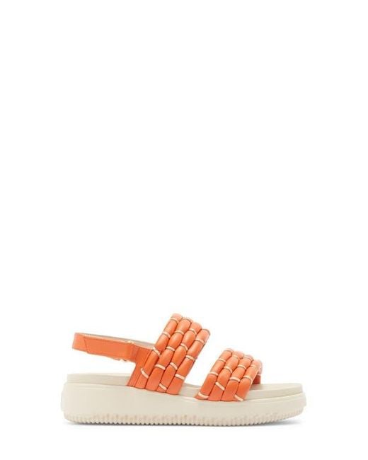 Paul Green Red Amara Platform Sandal