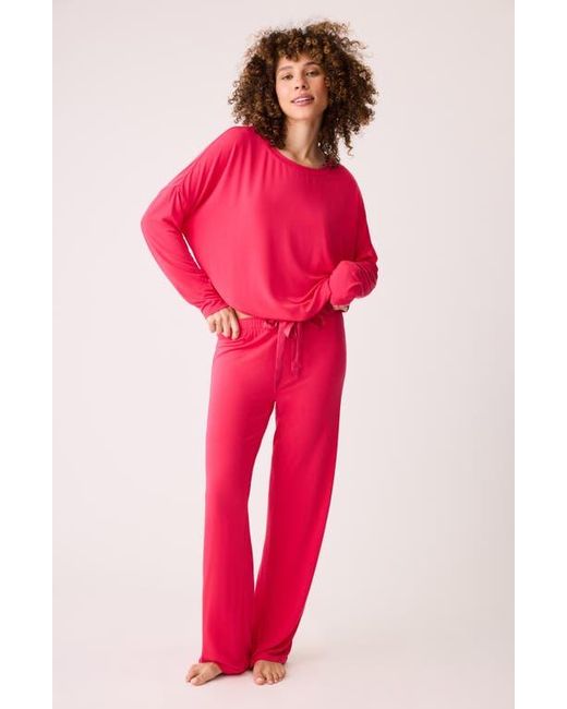 Pj Salvage Red Day Dreams Jersey Pajamas