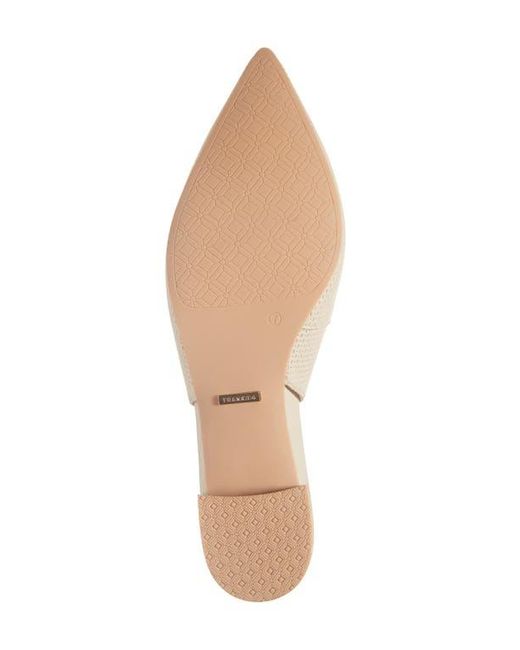 Frankie Natural Juliett Iii Pointed Toe Slingback Pump