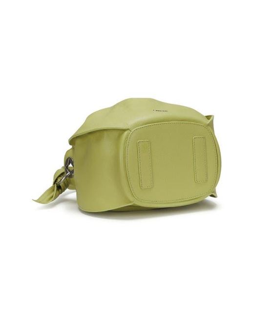 orYANY Green Selena Leather Bucket Bag