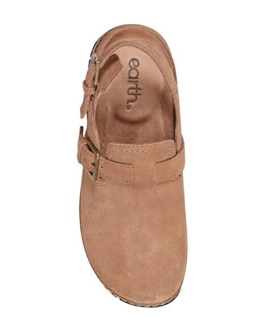 Earth Brown Elmonte Clog