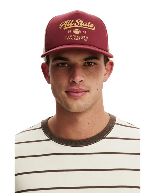 Cotton On Multicolor Trucker Hat for men