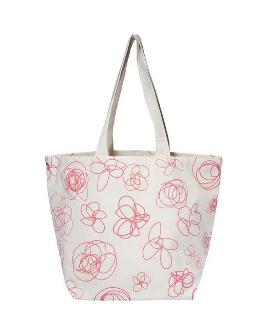 DANCE HAPPY Pink Fiona Wide Tote Bag