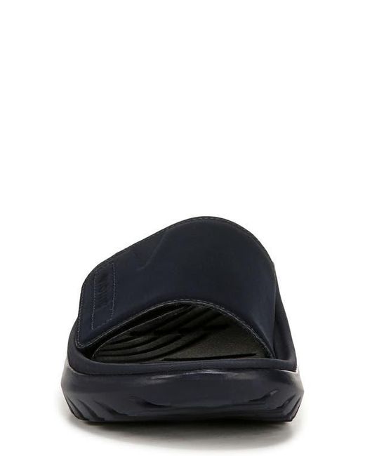 Vionic Black Rejuvenate Slide Sandal