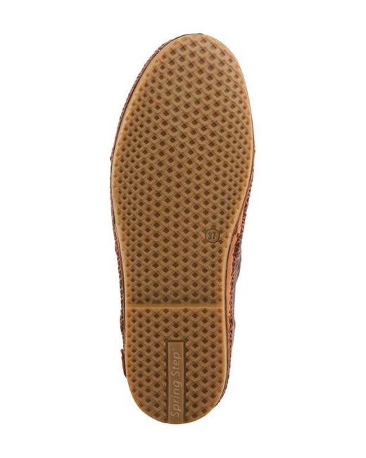 Spring Step Brown Pomeroy Bootie