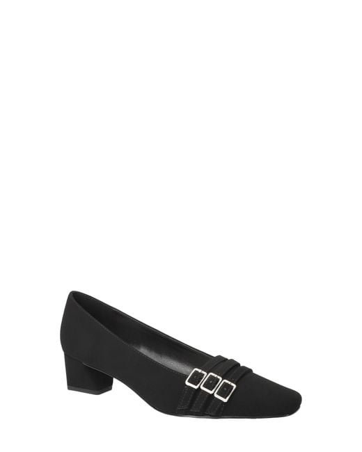 Easy Street Black Enya Pump