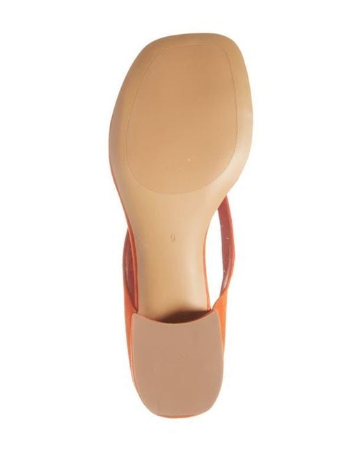 Jeffrey Campbell Red Emelie Kitten Heel Sandal
