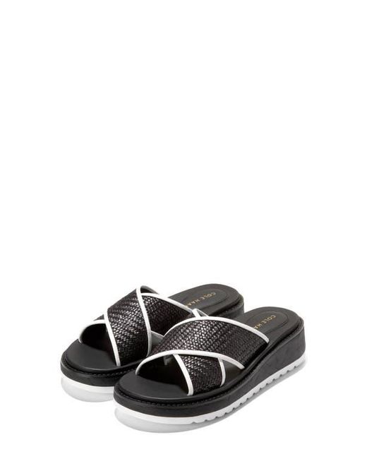 Cole Haan Black Grandpro Daylin Slide Sandal