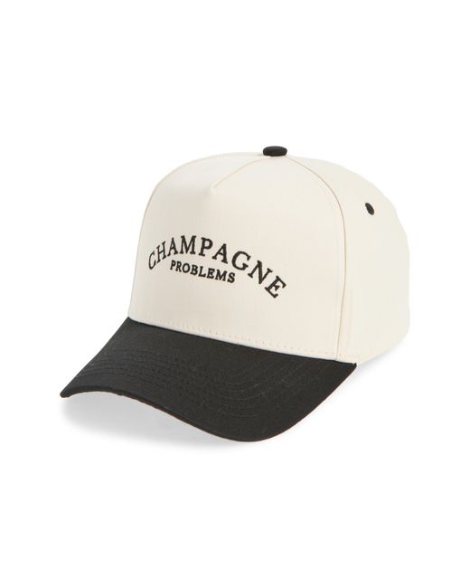 KenzKustomz Black Champagne Problems Trucker Hat
