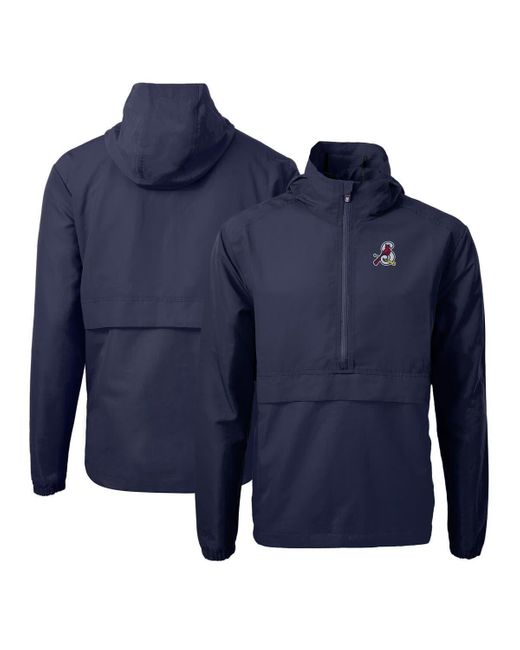Cutter & Buck Blue Springfield Cardinals Charter Eco Recycled Half-zip Anorak Jacket At Nordstrom for men