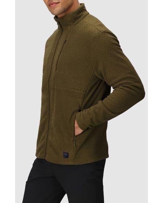 Outdoor Research Green Trail Mix Xt Fleece Jacket for men