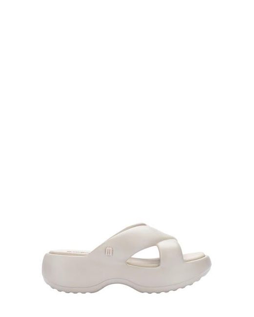 Melissa White Free Rise Platform Sandal