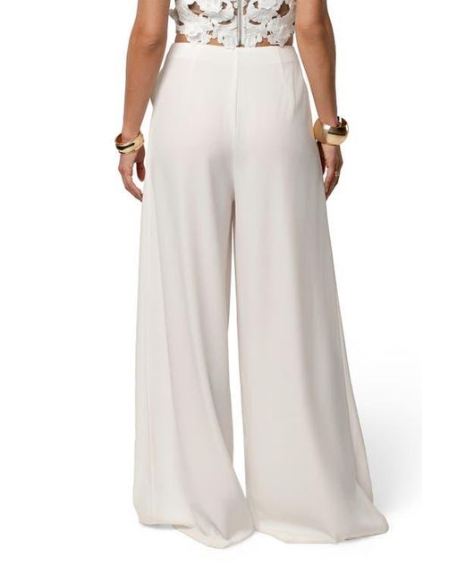 JLUXLABEL White Summer Ease Pants