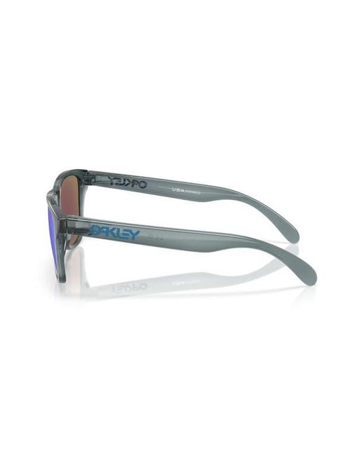 Oakley Blue 53Mm Prizm Polarized Round Sunglasses for men
