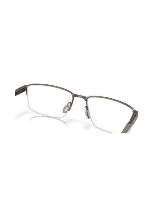Costa Gray 55Mm Rectangle Optical Glasses for men