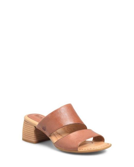 Børn Brown Shea Block Heel Sandal