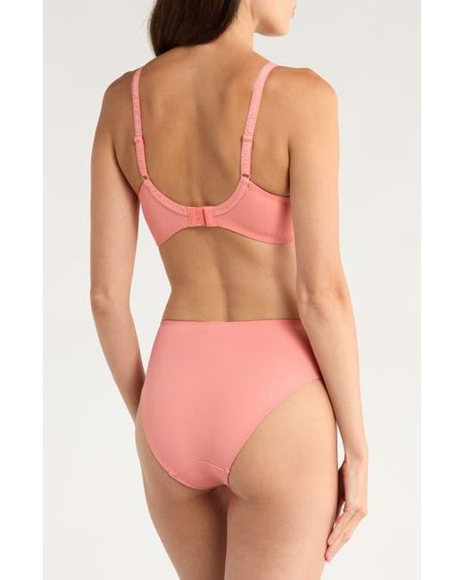 Hunkemöller Pink Diva Embroidered Mesh Underwire Bra