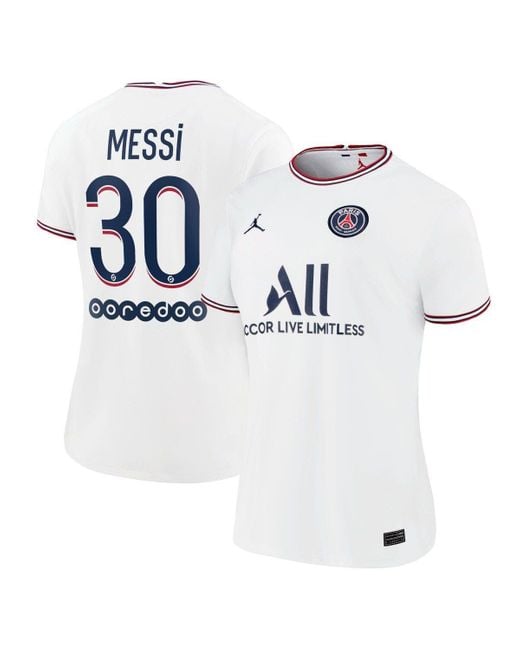 Lionel Messi Paris Saint-Germain Home Kit 21/22