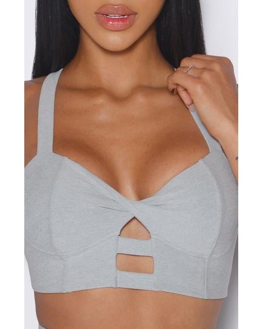 Bombshell Sportswear Gray Core Set Bra