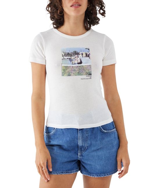 BDG White Museum Of Youth Graphic Baby T-shirt