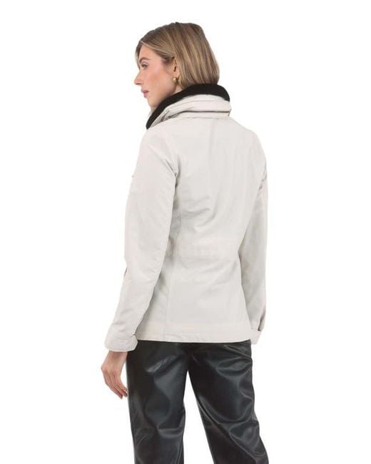 Gorski White Loro Piana Storm System Jacket