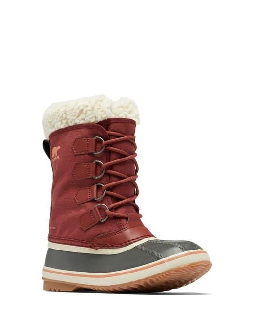 Sorel Brown Winter Carnival Waterproof Boot