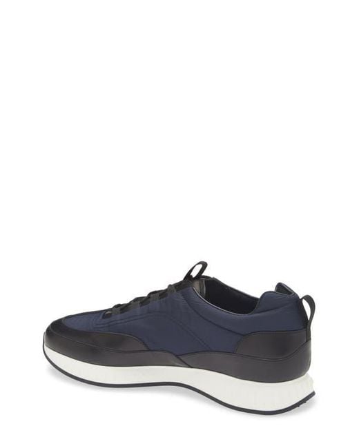 John Lobb Blue Laced Stream Sneaker for men