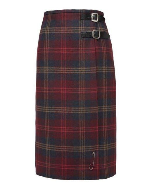 Celtic & Co. Blue Midi Celt Kilt