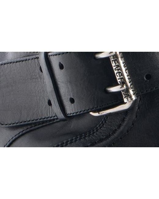 Balenciaga Black Venom Engineer Boot for men