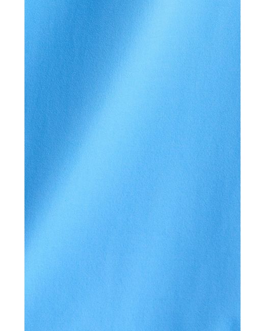 Zella Blue Equilibrium Short Sleeve Cocoon T-shirt
