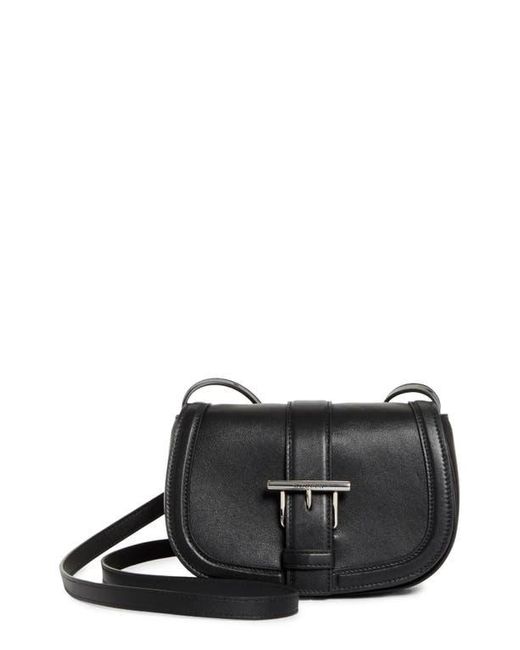 Alexander McQueen Black Mini T-Bar Shoulder Bag