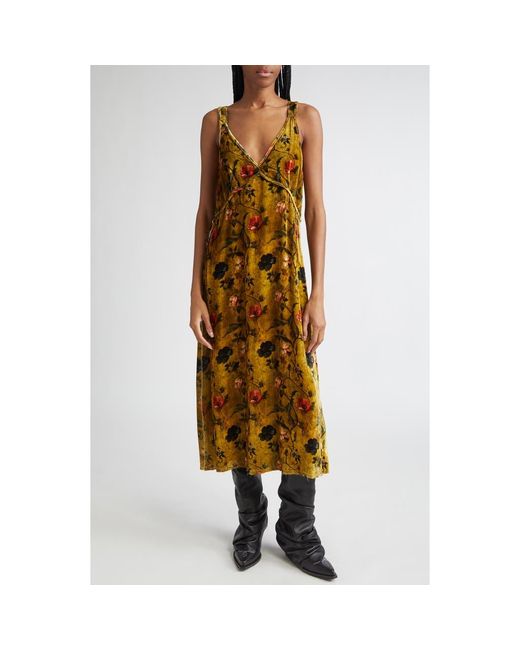grunge midi dress R13 Grunge Slip Dress