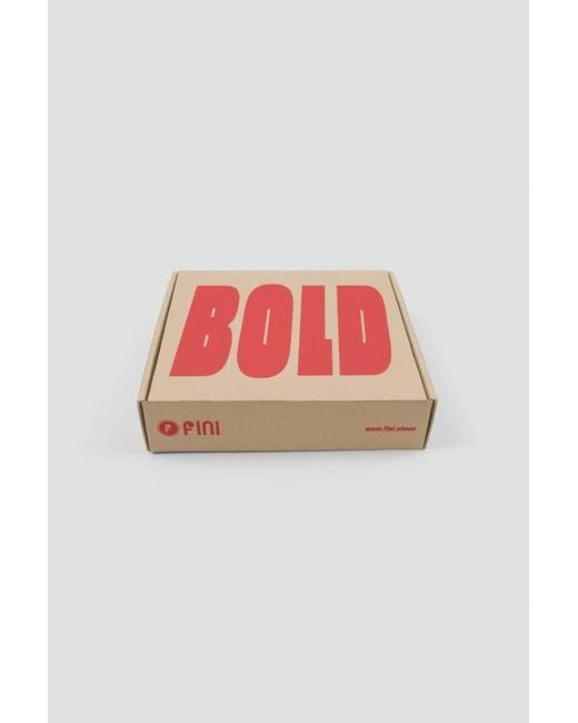Fini Black Bold Sneaker